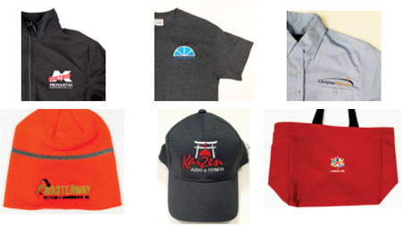 Custom Embroidery Samples